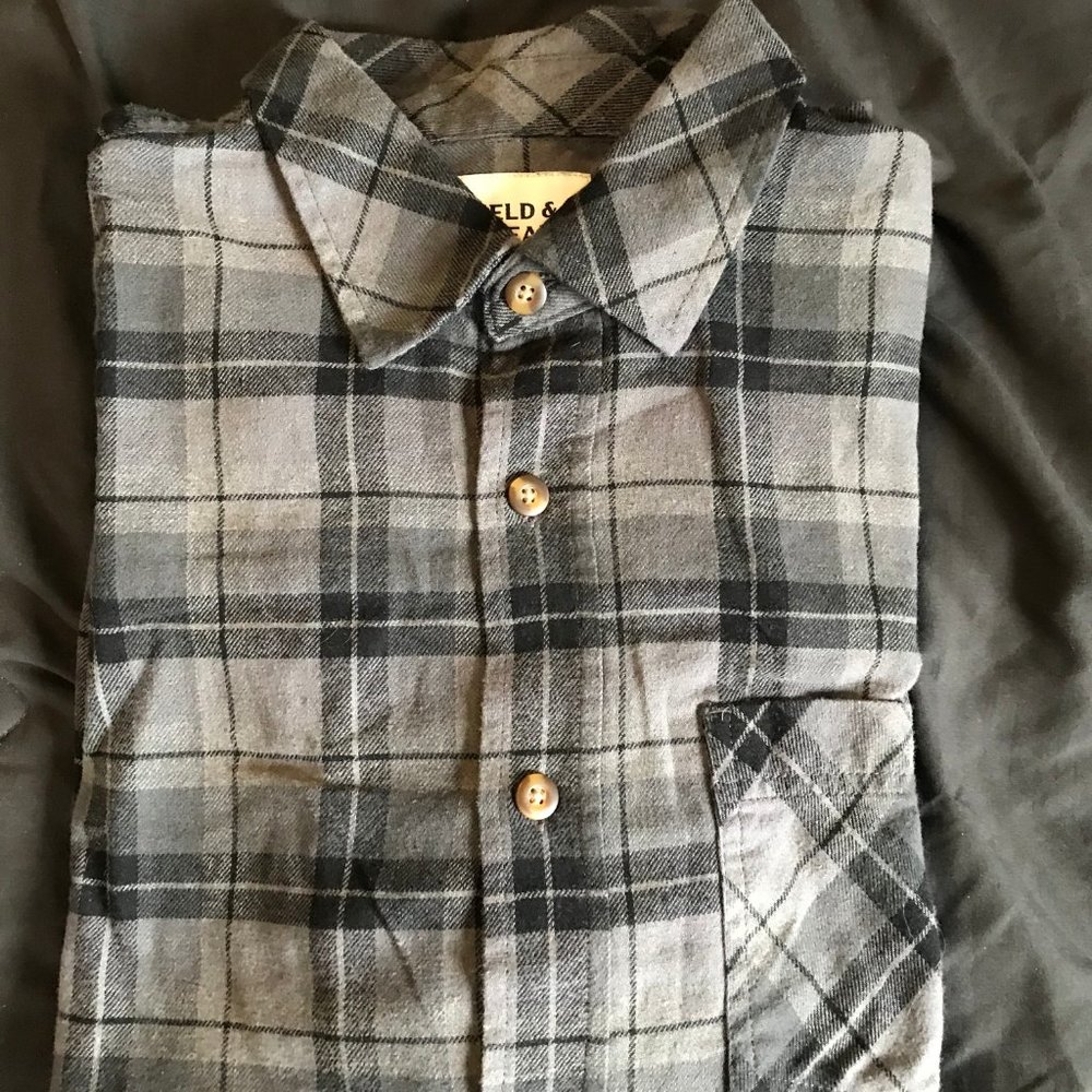 Field & Stream Gray Flannel